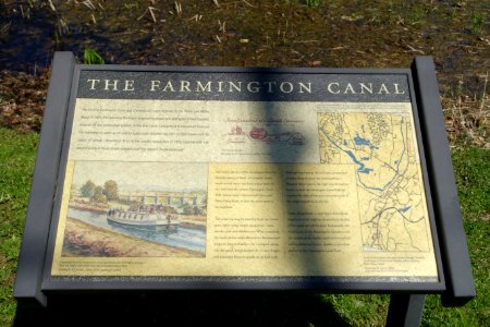 Signage - Farmington Canal Aqueduct - Farmington, CT - DSC02147