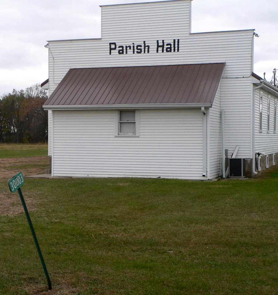 Sigel Church (Yankton Co SD) parish hall locn 2