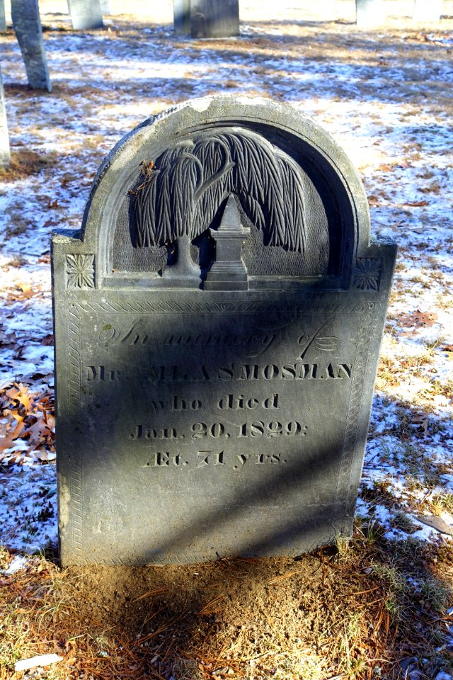 Silas Mosman - Hillside Cemetery - Stow, Massachusetts - DSC08667