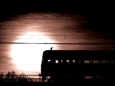 Silhouette of Seibu 101 Series 253F