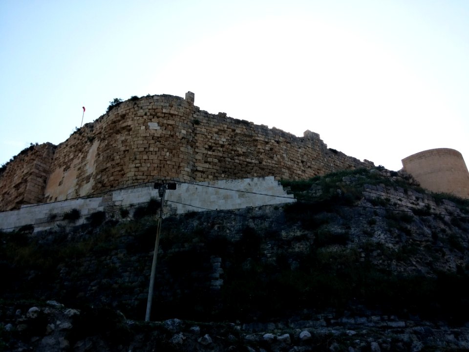 Silifke Kalesi duvarları