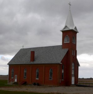 Sigel Church (Yankton Co SD) from SE 1