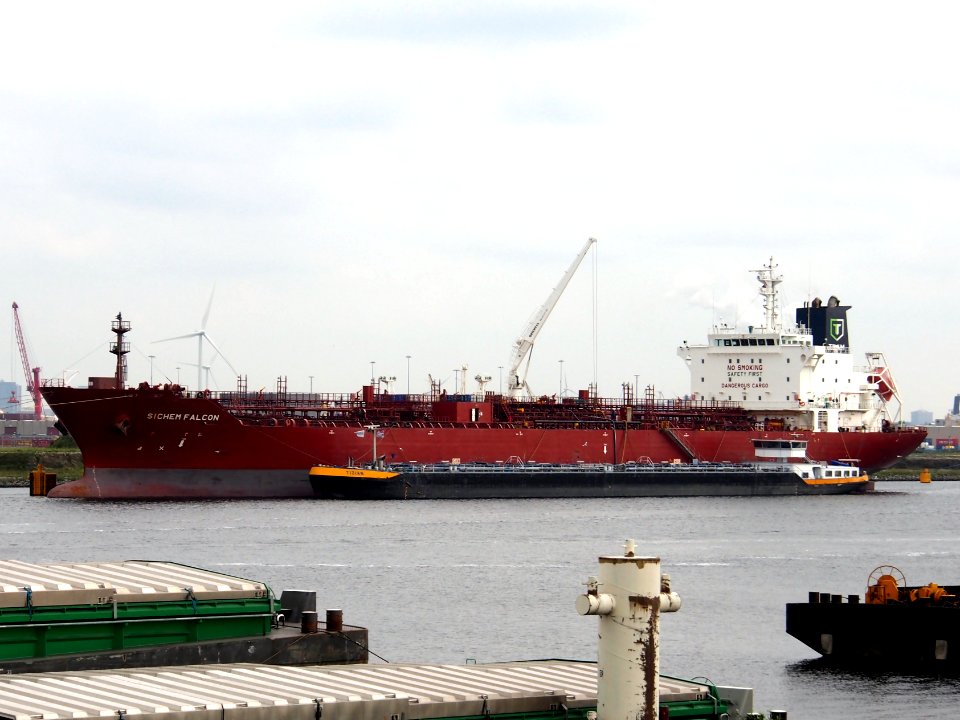 Sichem Falcon - IMO 9396012 & Tizian - ENI 04811830, Afrikahaven, Port of Amsterdam pic2