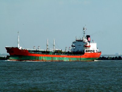 Sichem Formol p1 leaving Port of Rotterdam, Holland 12-Mar-2006