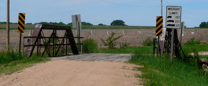 Sicily Creek Sage Rd bridge from NE 2