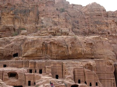 Unesco nabataeans canyon photo
