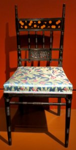 Side chair, Herter Brothers, 1877-79, ebonized cherry photo