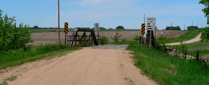Sicily Creek Sage Rd bridge from NE 1