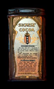 Sickesz Cacao, 100 gr blikje, foto 5