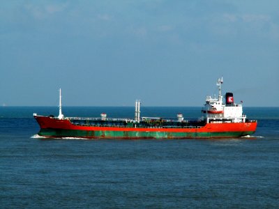 Sichem Formol p2 leaving Port of Rotterdam, Holland 12-Mar-2006