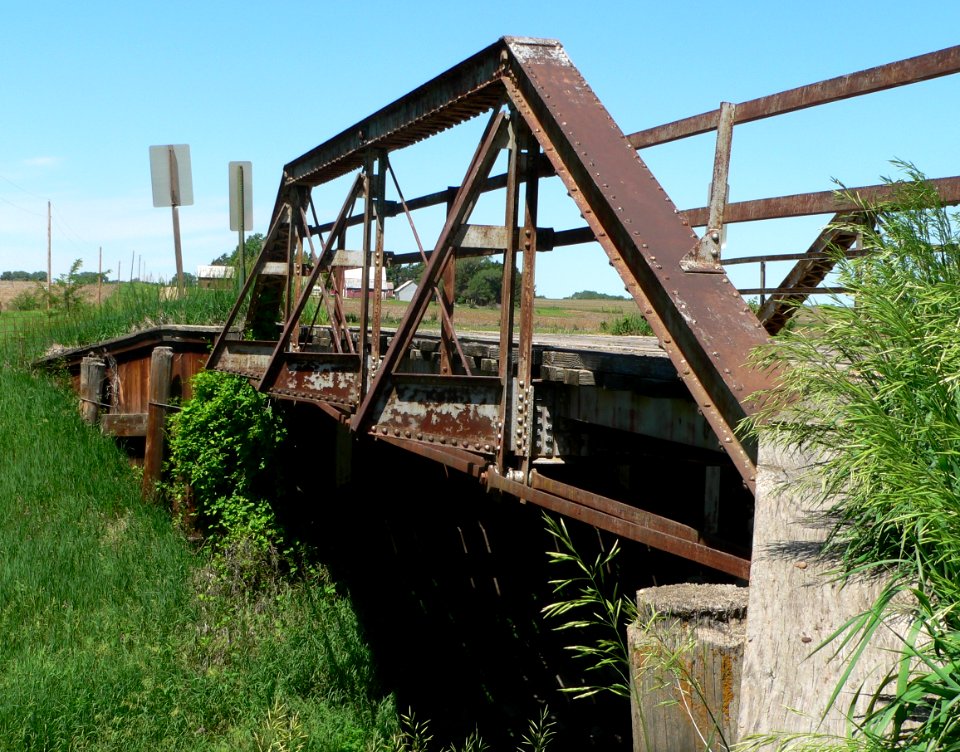 Sicily Creek Sage Rd bridge S truss 1