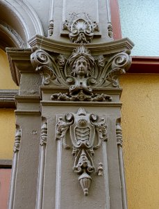 Sinnott Building detail - Chinatown - Portland, Oregon - DSC01218
