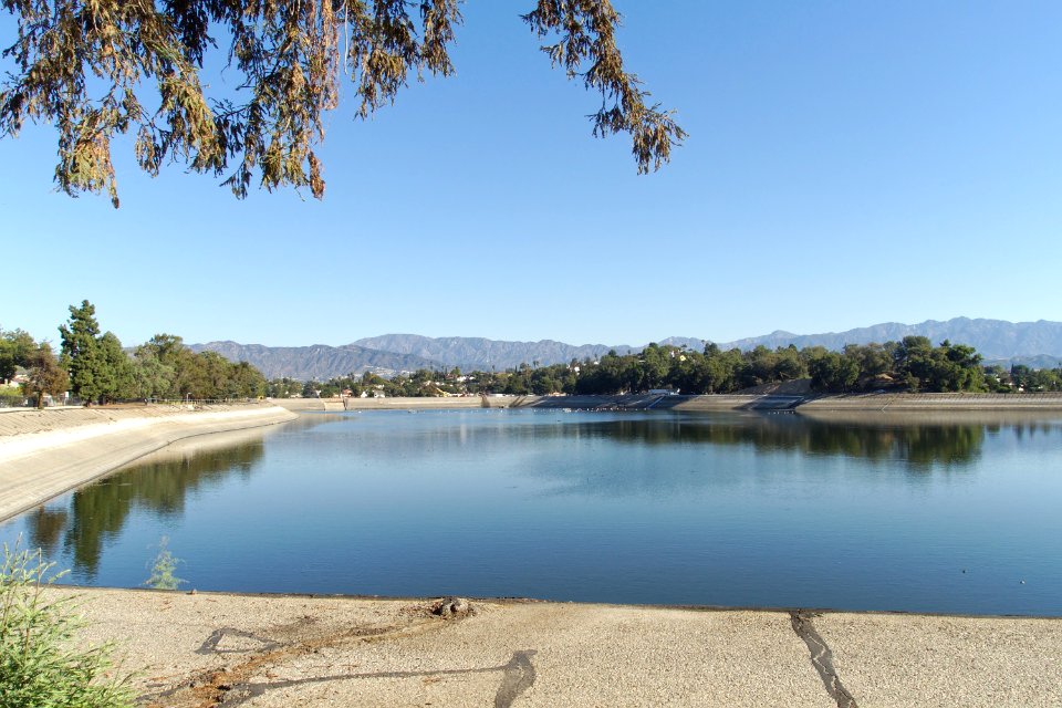 Silver Lake Reservoir looking north 2015-10-11
