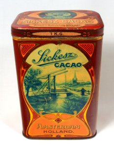 Sickesz Cacao 1 Kg blik, Amsterdam, foto 6