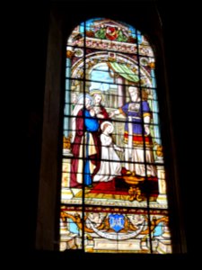 Sillé-le-Guillaume (Sarthe) église, vitrail 03