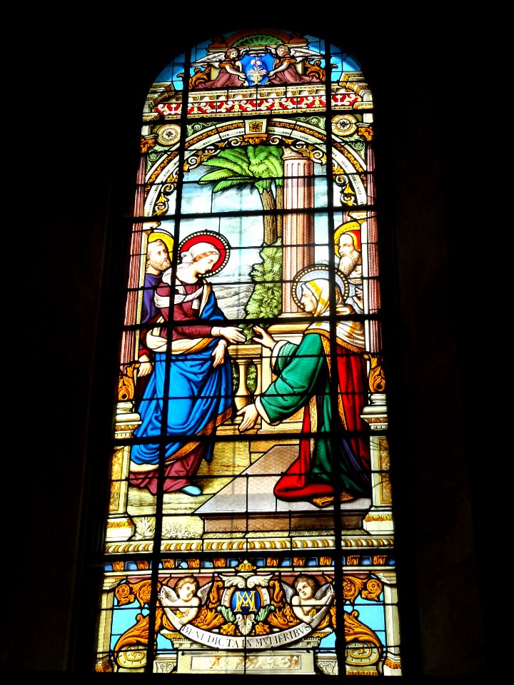 Sillé-le-Guillaume (Sarthe) église, vitrail 06