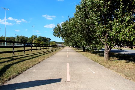 Silver Comet Trail in Nathan Dean Park, October 2016