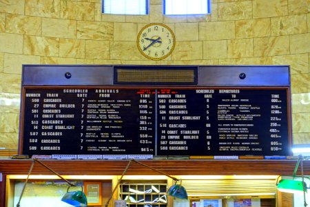 Sign - Portland Union Station - Portland, Oregon - DSC01164