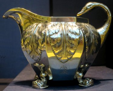 Silver creamer by Thomas Holland, 1806-7, Dayton Art Institute