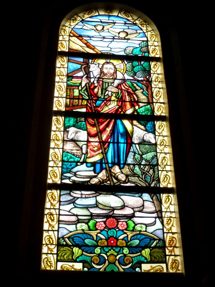 Sint Bartholomeüs, Beek (Ubbergen) glas-in-lood raam (05)