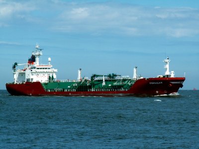 Sigmagas p1 approaching Port of Rotterdam, Holland 08-Jul-2006