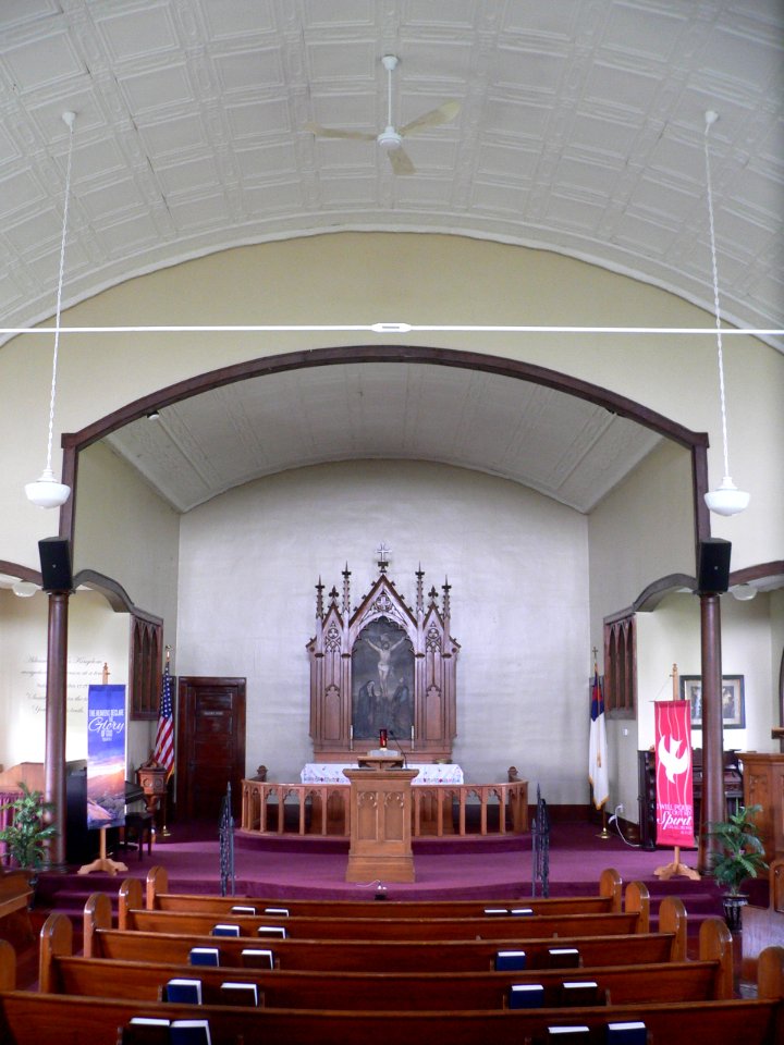 Singsaas Lutheran Church, interior 03