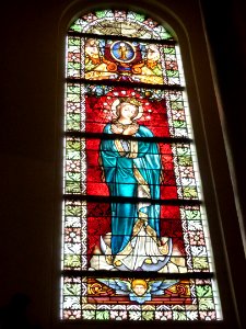 Sint Bartholomeüs, Beek (Ubbergen) glas-in-lood raam (06)