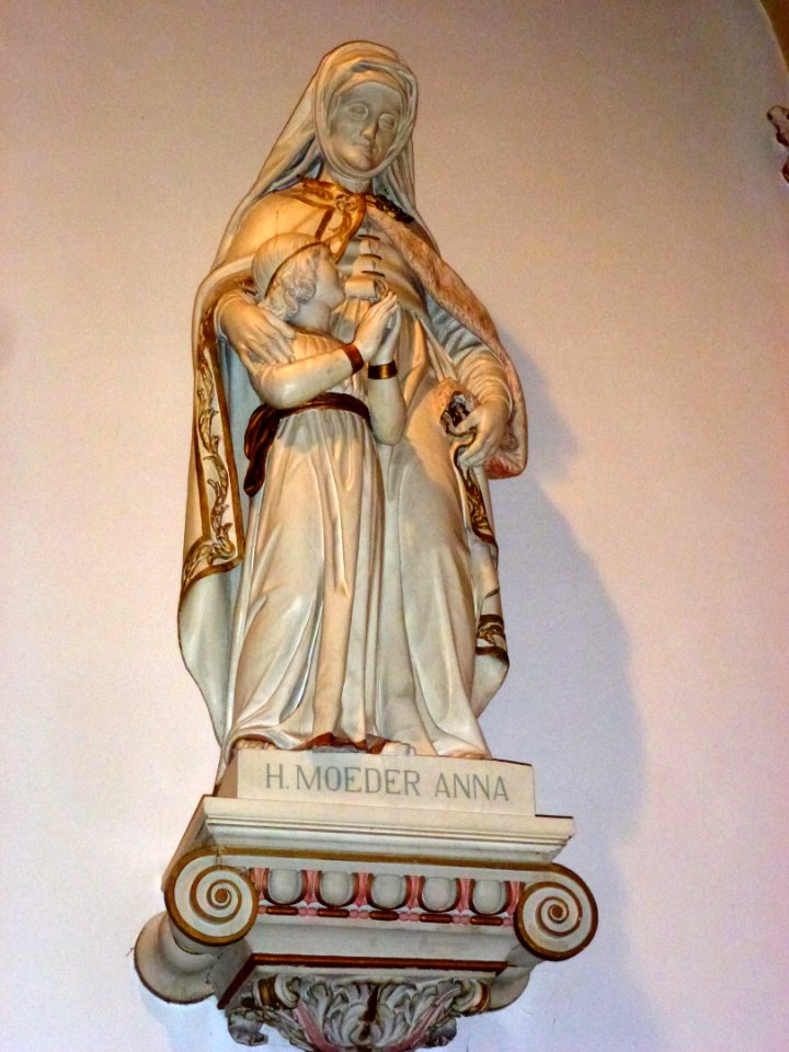 Sint Bartholomeus Beek (Ubbergen) beeld H.Moeder Anna met Mariakind