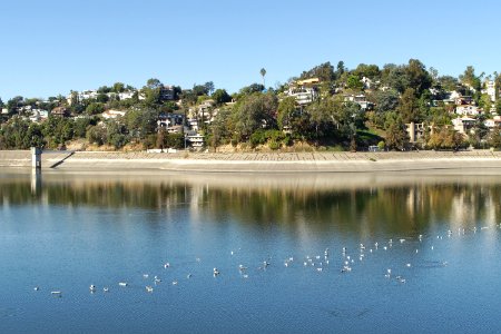 Silver Lake Reservoir looking west 2015-10-11