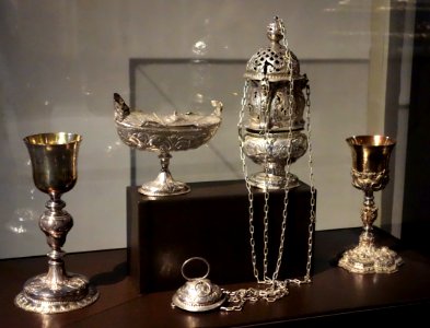 Silver, Genoa, 1600s - Museo Diocesano (Genoa) - DSC01560