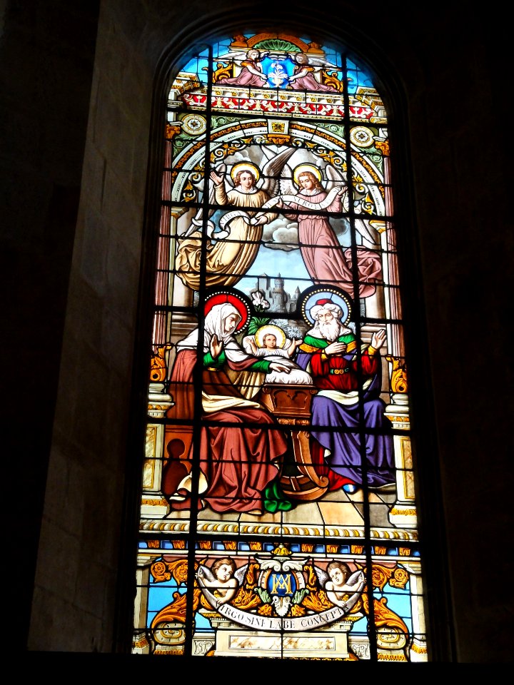 Sillé-le-Guillaume (Sarthe) église, vitrail 02