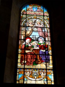 Sillé-le-Guillaume (Sarthe) église, vitrail 02