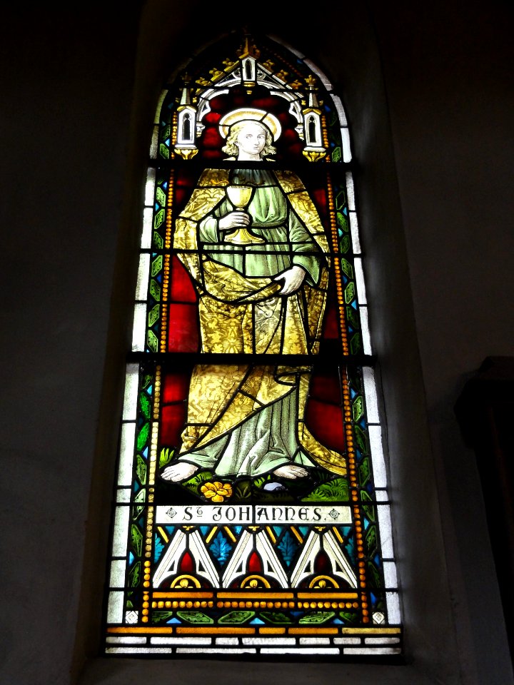 Sint Martinuskerk Katwijk (Cuijk) raam St.Johannes