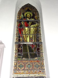 Sint Martinuskerk Katwijk (Cuijk) raam St. Matheus