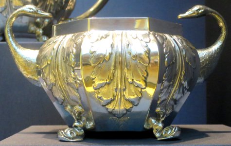 Silver sugar Thomas Holland, 1806-7, Dayton Art Institute