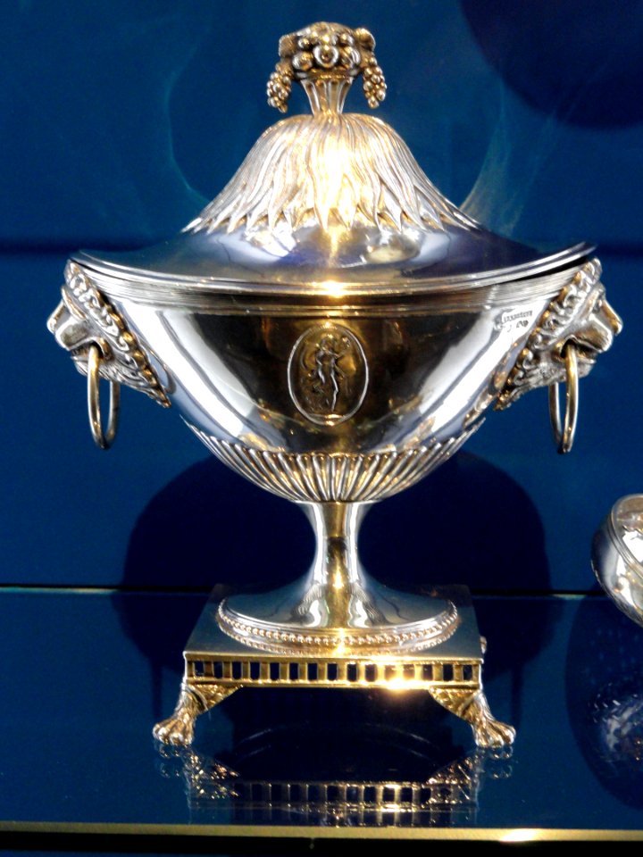 Silver vessel, Henrik Sandberg, 1796 - Hakasalmi Villa - DSC04403