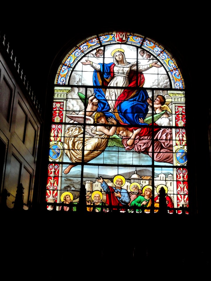 Sillé-le-Guillaume (Sarthe) église, vitrail 04
