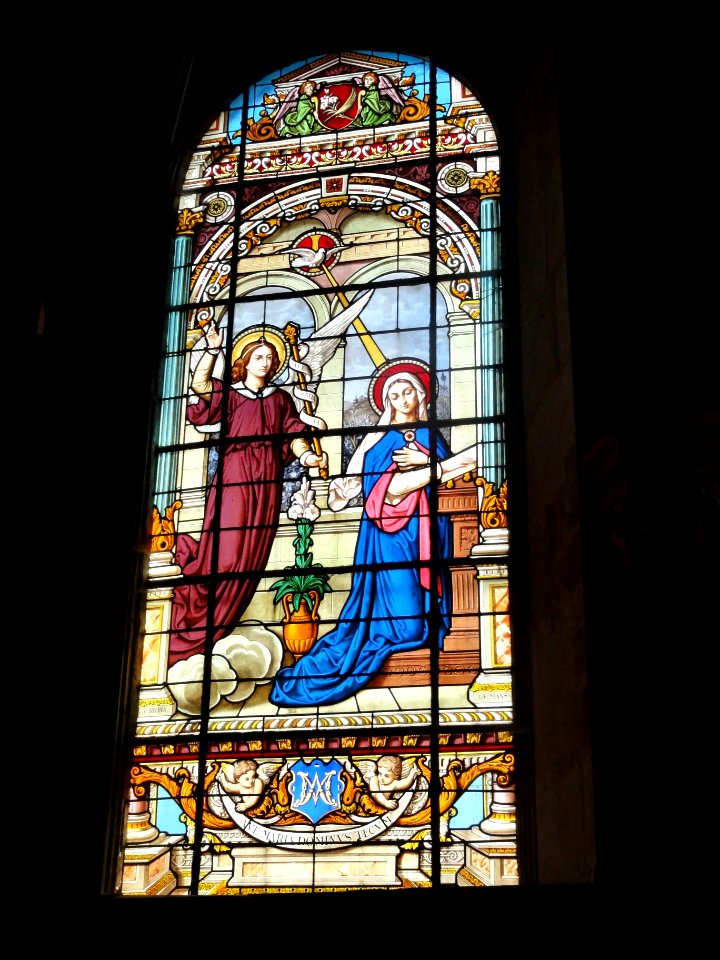Sillé-le-Guillaume (Sarthe) église, vitrail 05