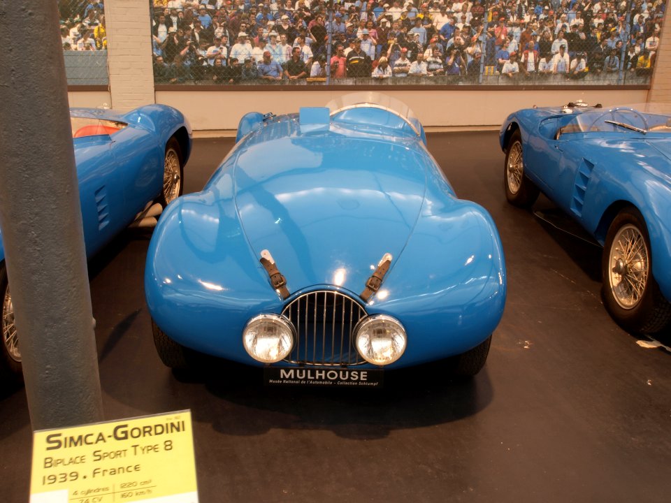Simca-Gordini Biplace Sport Type 8 (1939) pic1