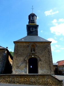 Singly (Ardennes) église, façade