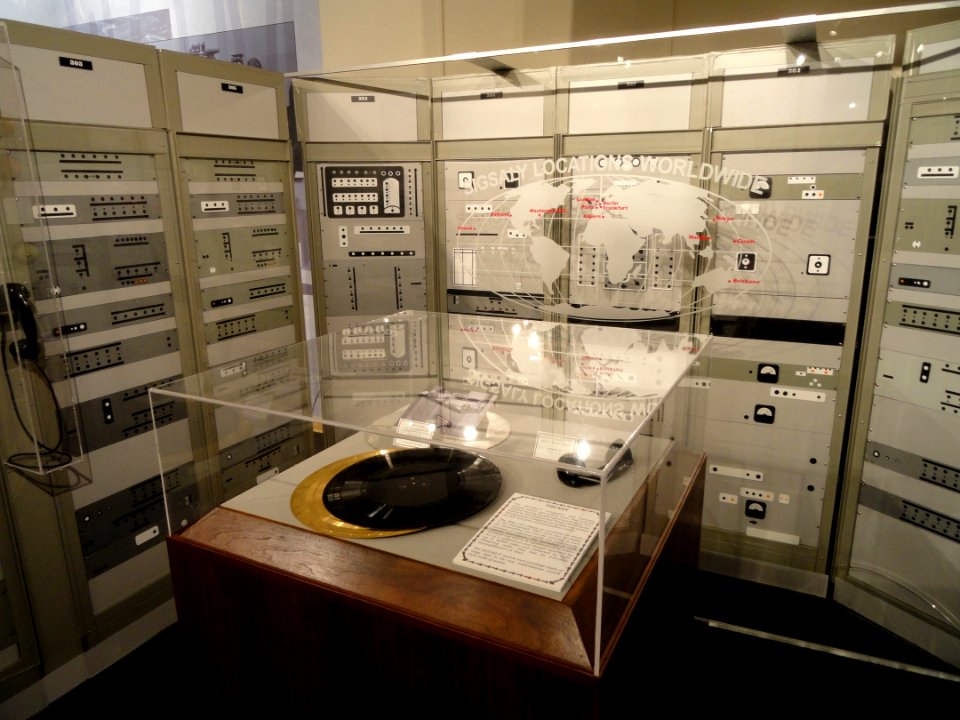 SIGSALY Speech Encipherment System exhibit - National Cryptologic Museum - DSC07921