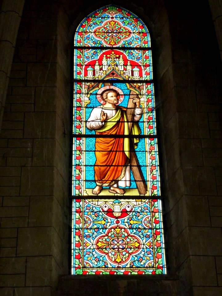 Signy-l'Abbaye (Ardennes) église, vitrail 25