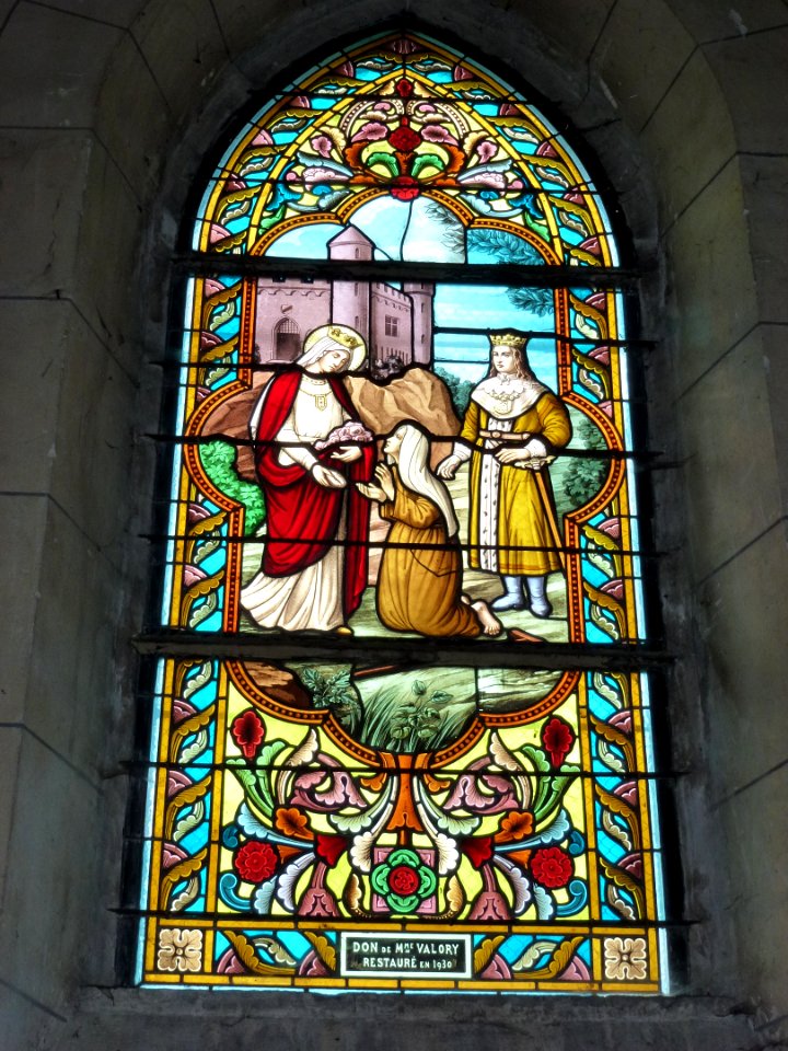Signy-l'Abbaye (Ardennes) église, vitrail 11