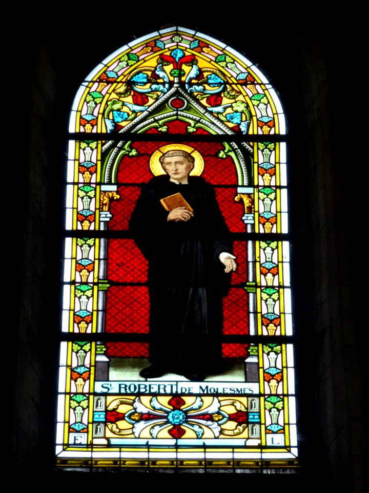 Signy-l'Abbaye (Ardennes) église, vitrail 14
