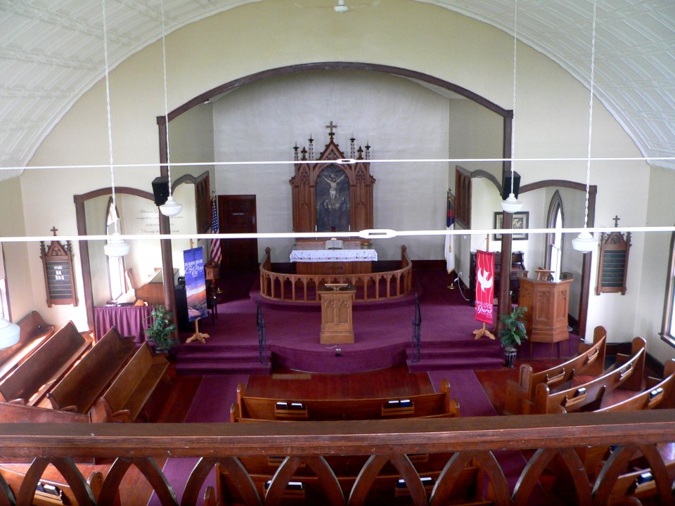 Singsaas Lutheran Church, interior 09