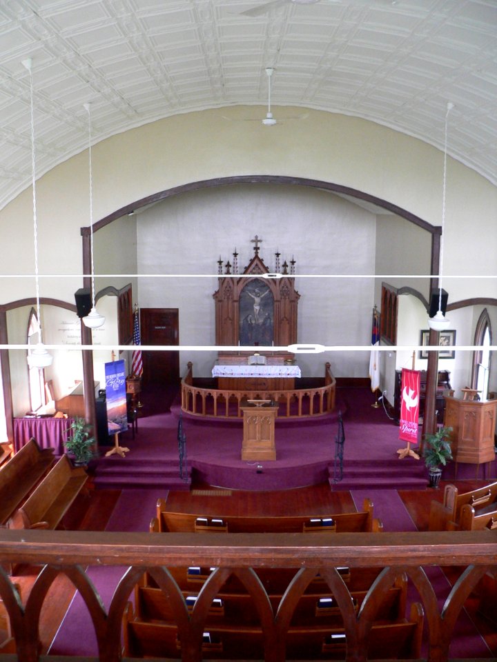 Singsaas Lutheran Church, interior 10