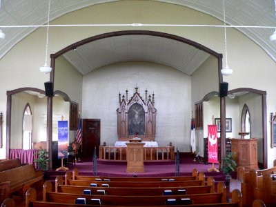 Singsaas Lutheran Church, interior 02
