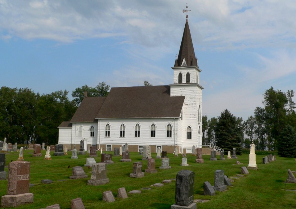 Singsaas Lutheran Church from SSE 1
