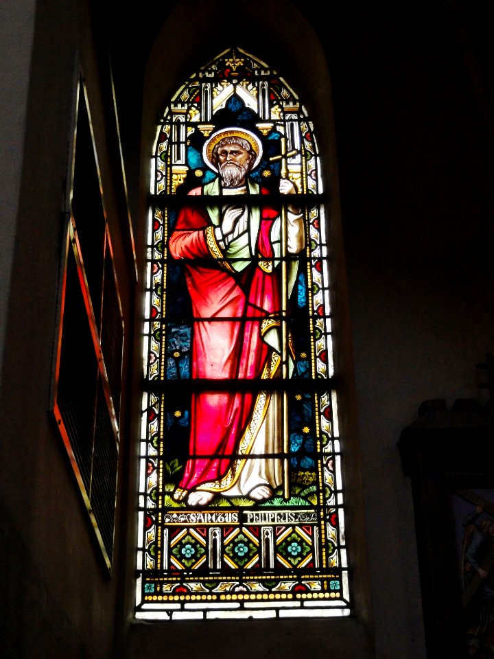 Sint Martinuskerk Katwijk (Cuijk) raam St.Philippus