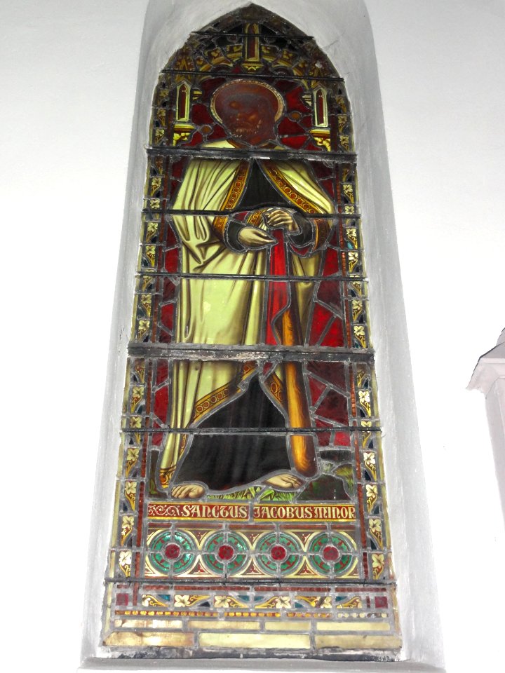 Sint Martinuskerk Katwijk (Cuijk) raam St. Jacobus de Mindere